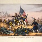 Attack On Chapultepec, Sept. 13th 1847 – Mexicans Routed With Great Loss