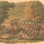 Camp Meeting of the Methodists in North America